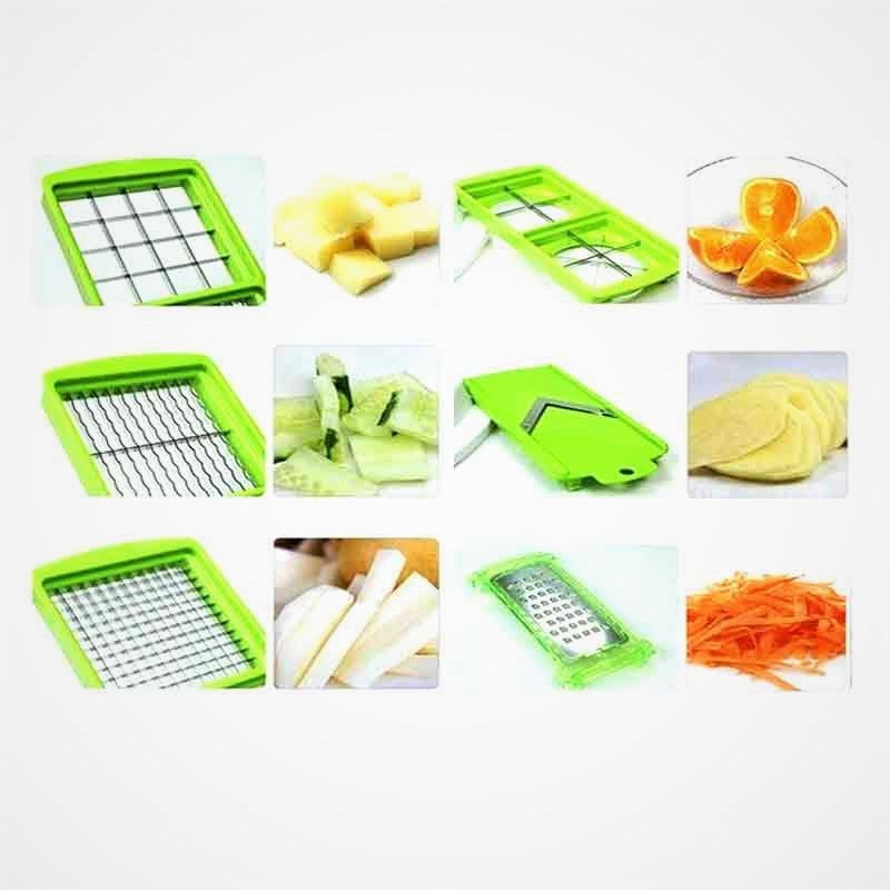 New nicer dicer plus vegetable fruit peeler