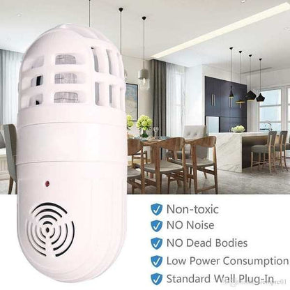 Ultrasonic pest repeller & insect zapper