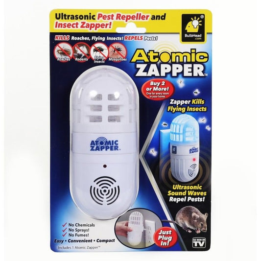 Ultrasonic pest repeller & insect zapper