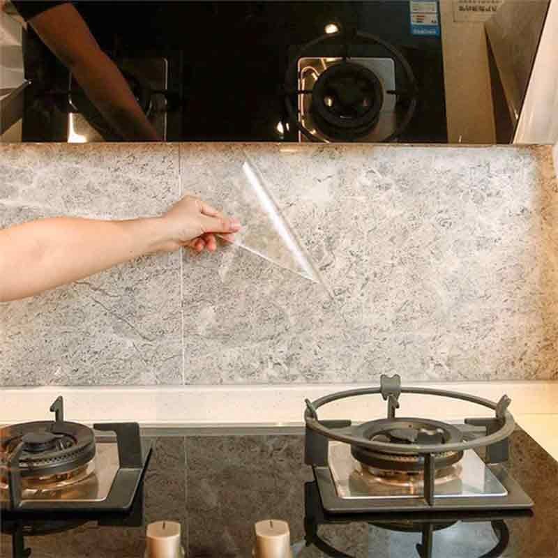 Self Adhesive Clear Glossy Furniture Protective Transparent Sheet PVC