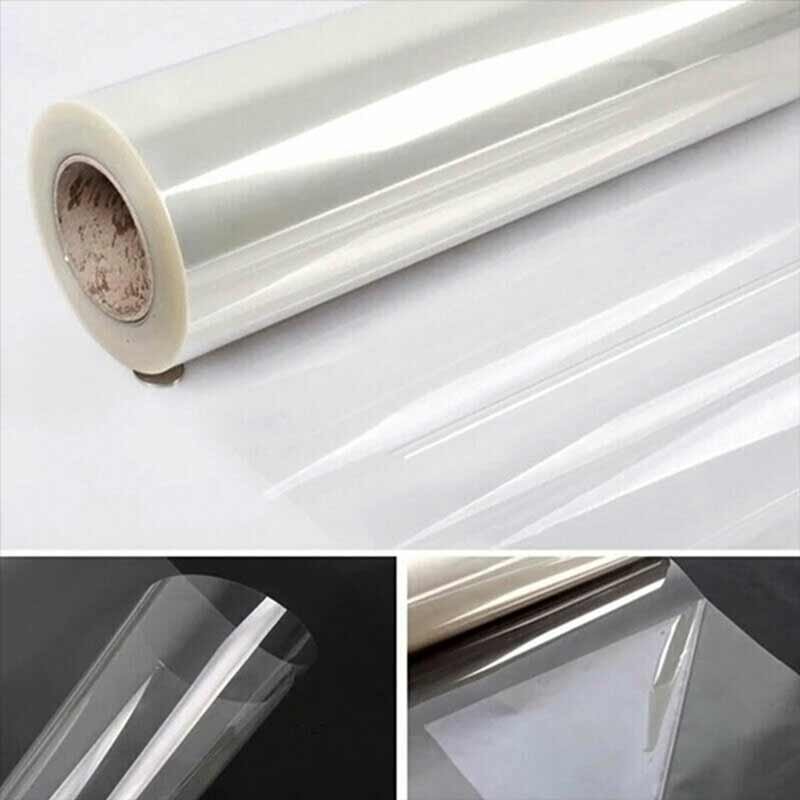 Self Adhesive Clear Glossy Furniture Protective Transparent Sheet PVC