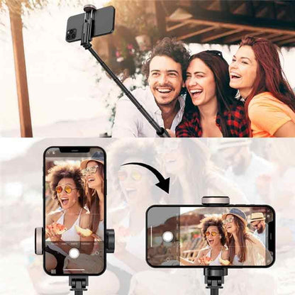 Q12s Selfie Stick With Tripod for Android and iPhone