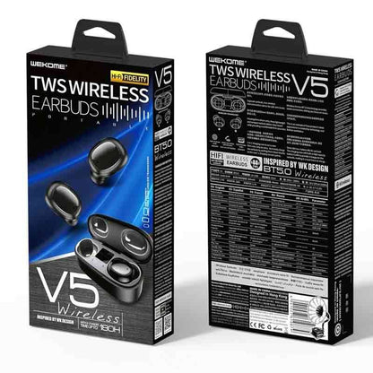 Remax v5 tws wireless earbuds with display