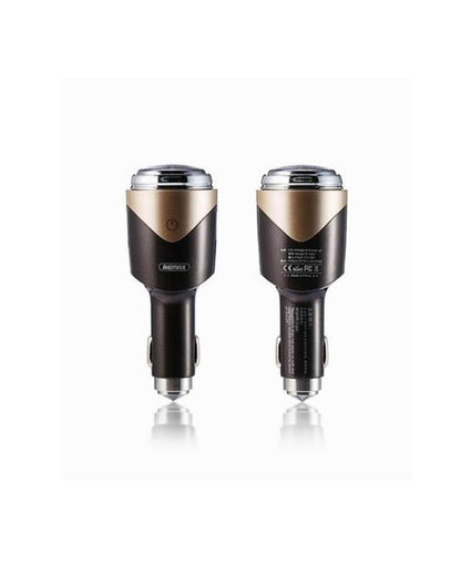 Remax 3 in 1 smart car charger & safety hammer & shaver rt - sp01