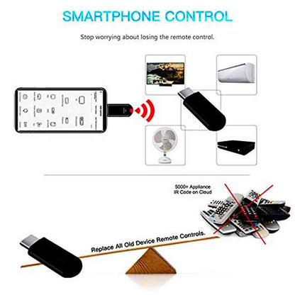 Smart IR Remote Controller for All Devices Type C