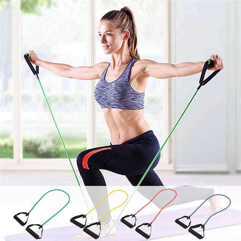 Exercise Resistance Rubber Fitness stretch Tube Bands