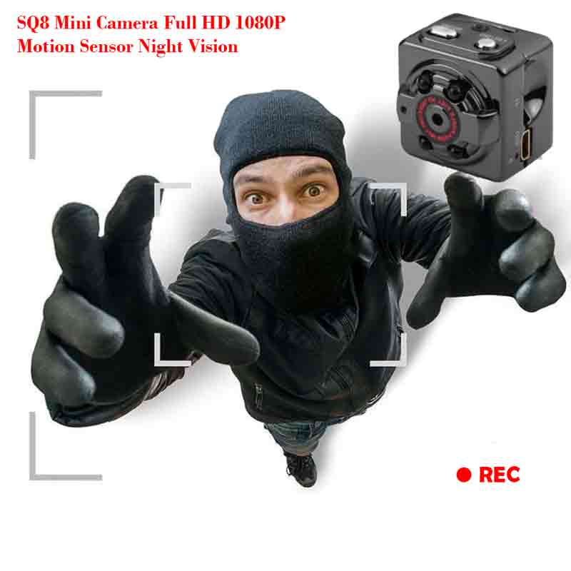 SQ8 Mini Camera Full HD 1080P Motion Sensor Night Vision