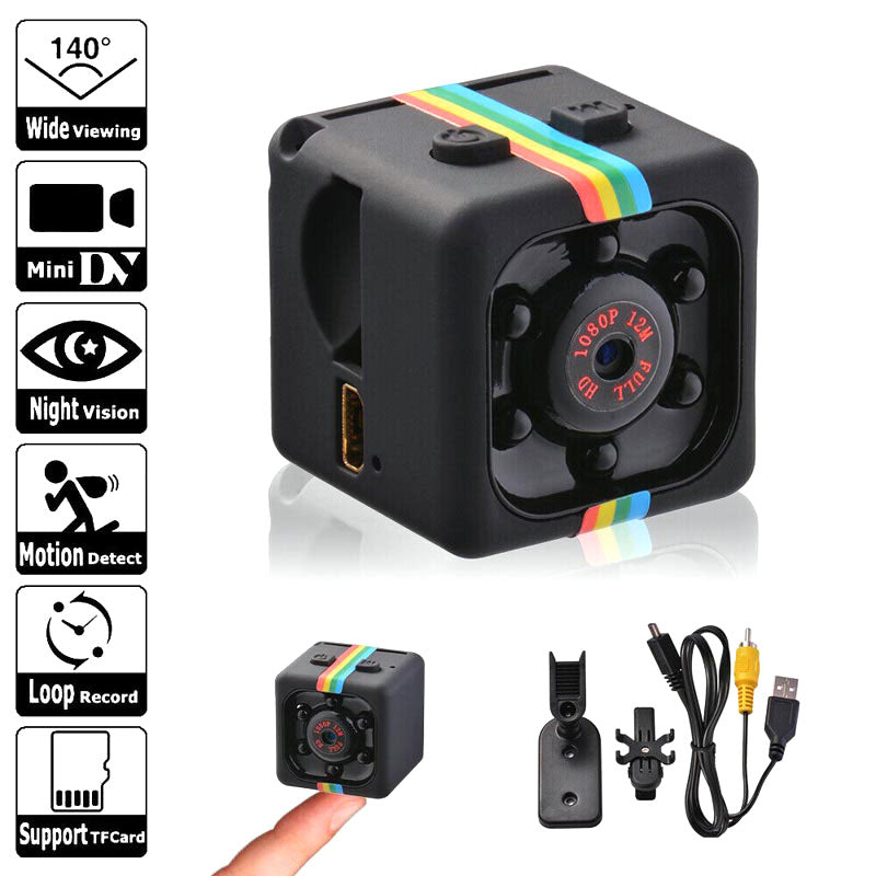 Sq11 hd night vision mini camera 1080p mini dv camera