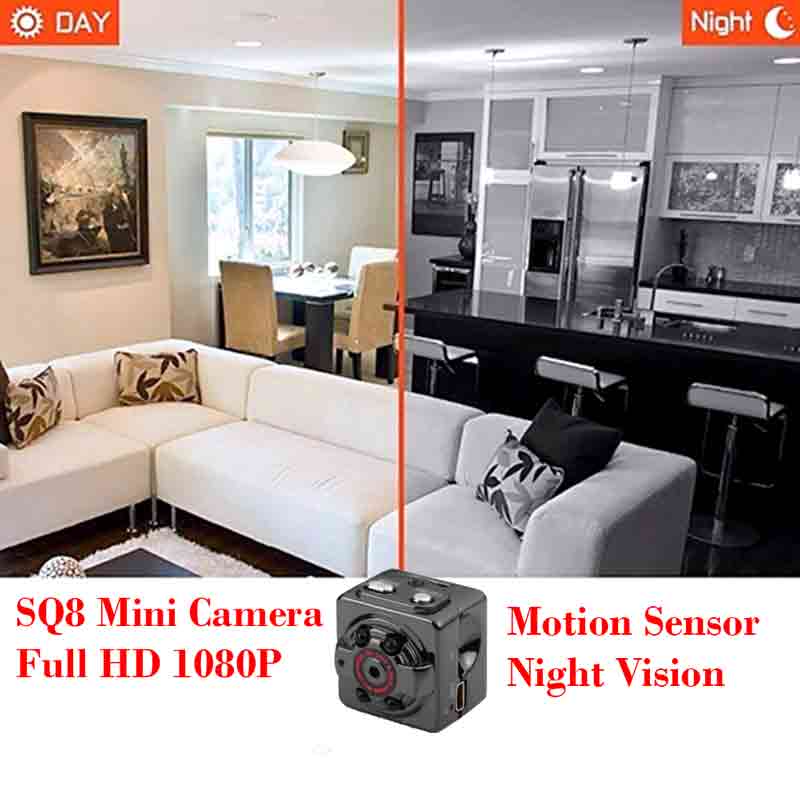 SQ8 Mini Camera Full HD 1080P Motion Sensor Night Vision