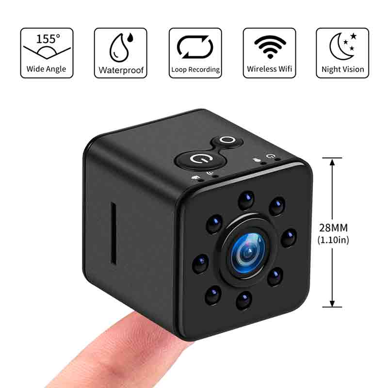 SQ13 Mini Wifi Camera 1080p HD