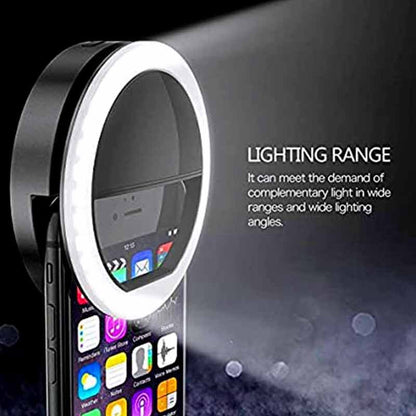 Selfie ring light, bodecin portable mini