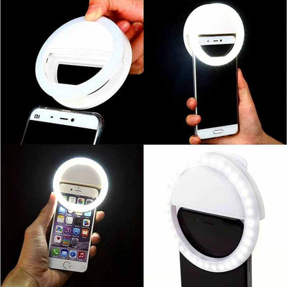 Selfie ring light, bodecin portable mini