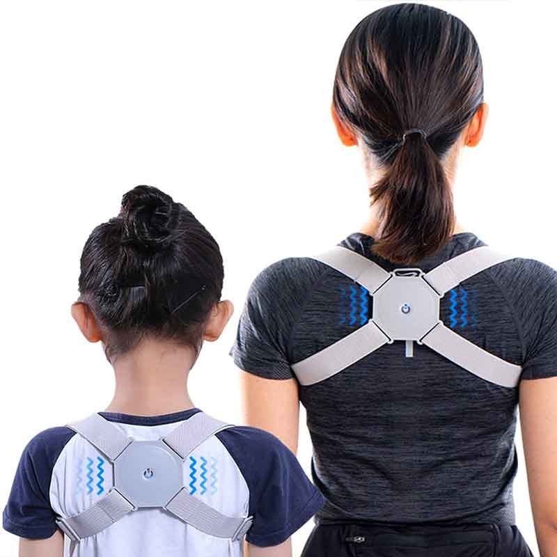 Smart posture corrector with intelligent sensor vibration