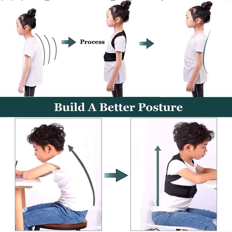 Smart posture corrector with intelligent sensor vibration