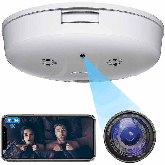 WiFi Smoke Detector Camera HD 1080P