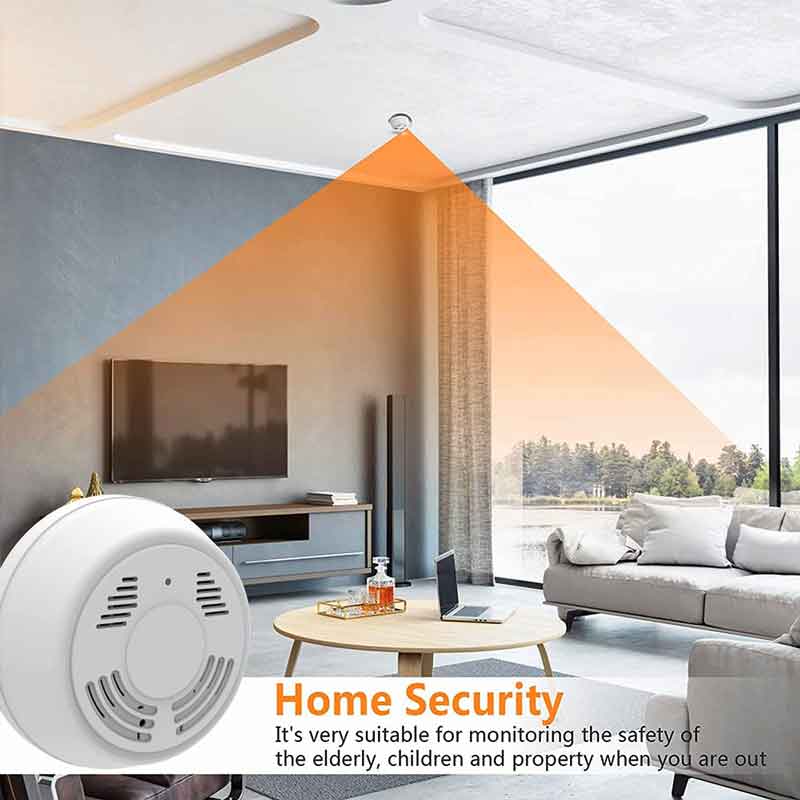 WiFi Smoke Detector Camera HD 1080P