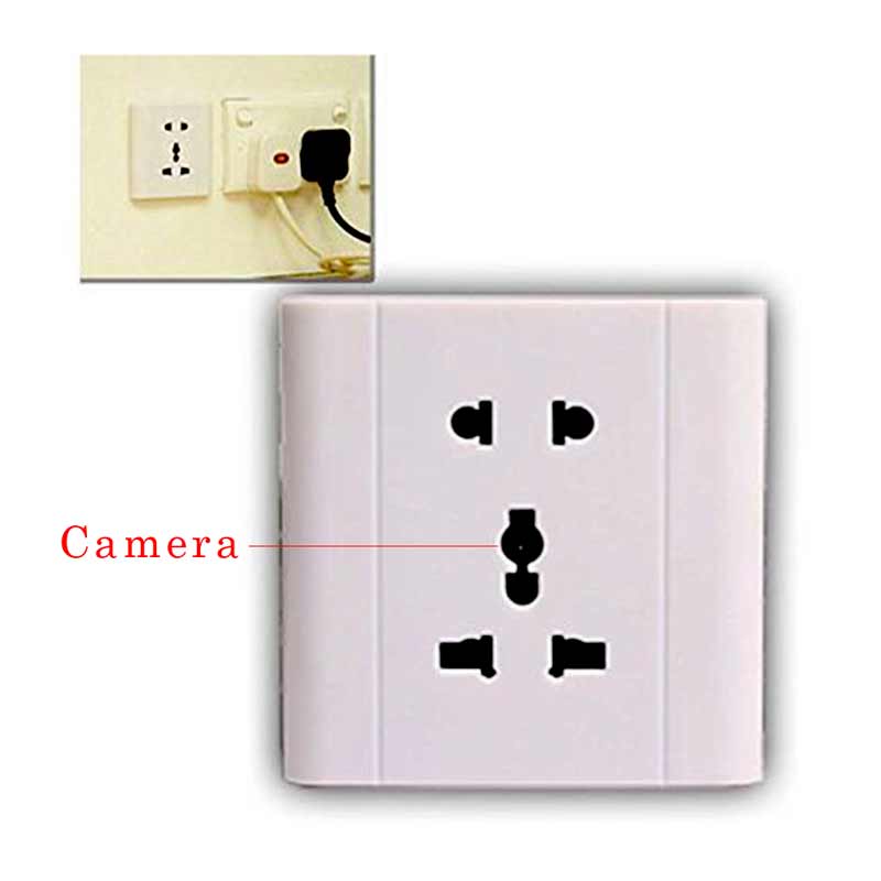 WIFI Wall Socket Room Mini Hidden Spy Secrete CCTV Camera – SALE POINT