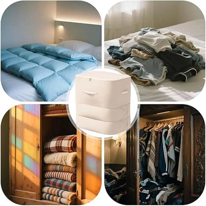 Self-Compression Storage Bags – Ultra Space Saving Comforter & Clothes Organizer