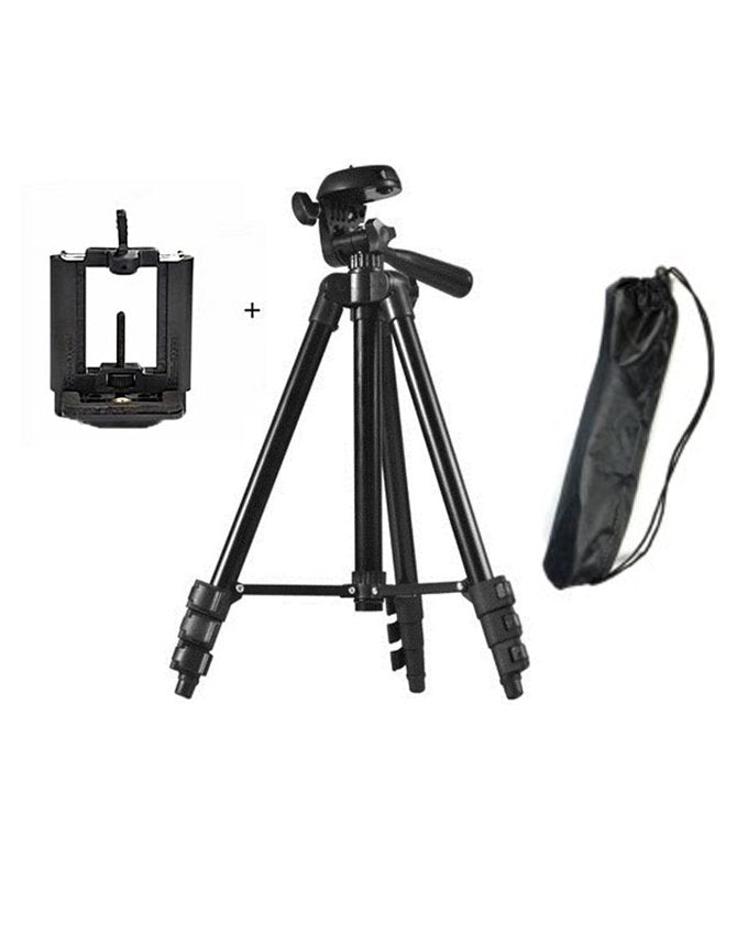 3120 Built In Level 3-Way Head & Aluminum Legs Tripod Stand