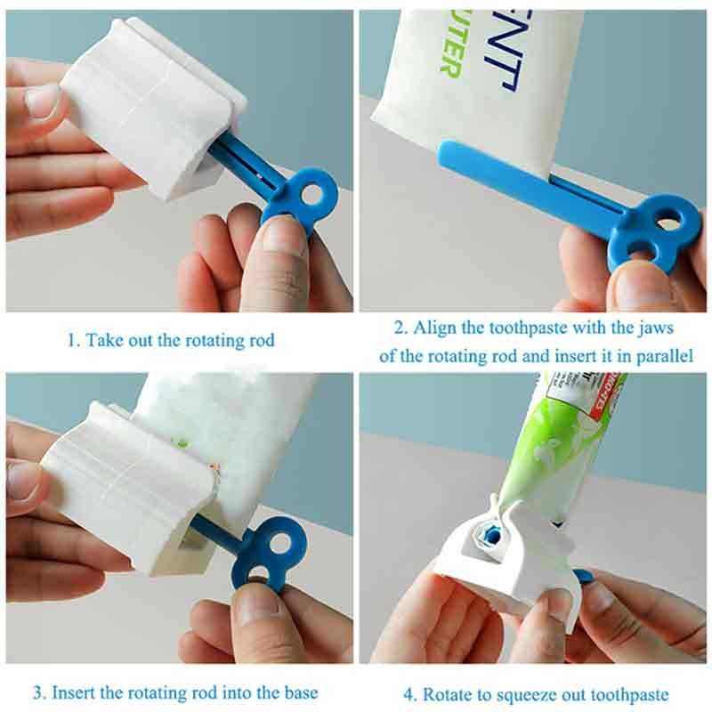 Rolling Toothpaste Squeezer (Pack Of 2)