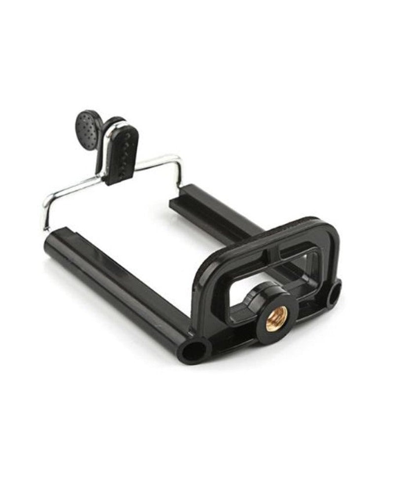 Universal Tripod Clip Mount Adabter For Mobile - Black