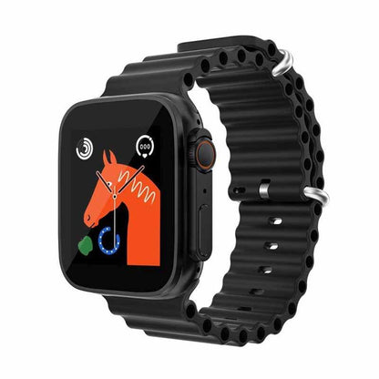 Ts8 ultra series 8 smart watch orange and black