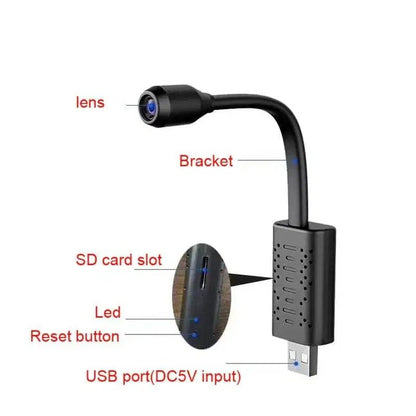 Usb gnoose neck wifi camera app v380 pro hd 1080p 2mp