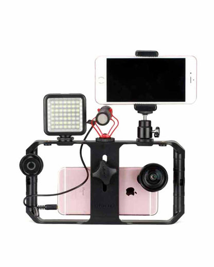 Ulanzi 2nd Generation Smartphone Video Handle Rig Filmmaking Stabilizer Case - Black