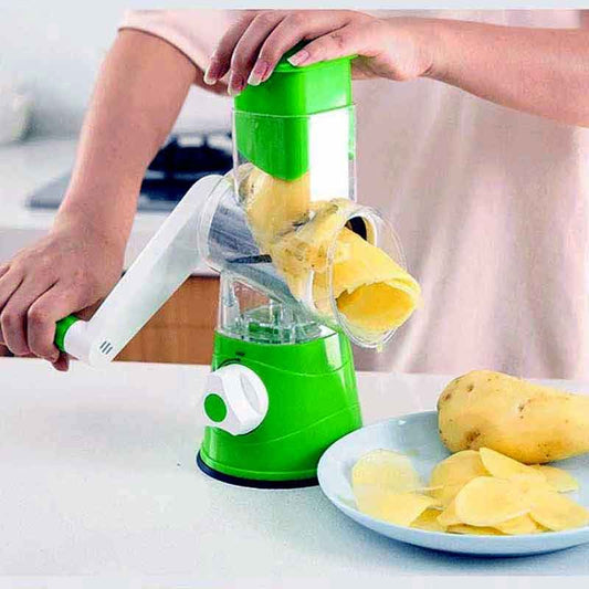 Multifunctional manual vegetable cutter