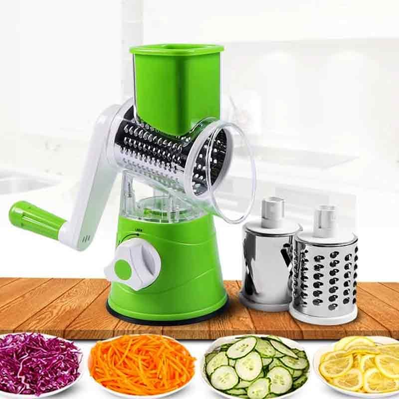 Multifunctional manual vegetable cutter