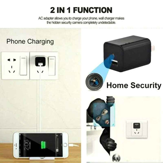 Wall charger wifi camera 1080p hd all ip's