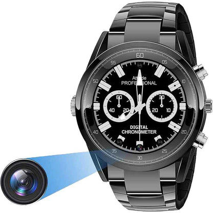 Portable watch camera hd 1080p