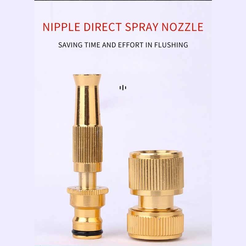 Smart Metal Waterjet High-Pressure Spray Nozzle for Car and Garden