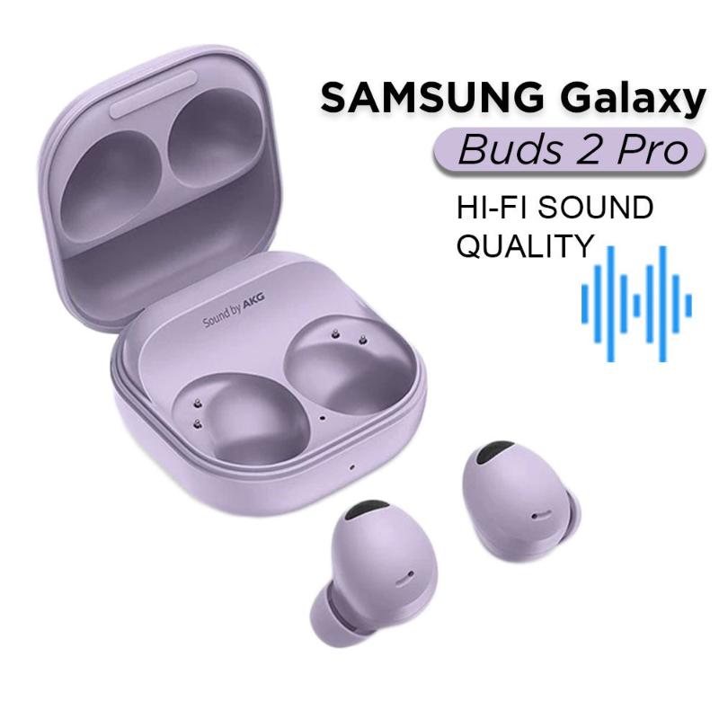 Samsung Galaxy Buds 2 Pro True Wireless Bluetooth Earbuds Bora Purple+Black+White