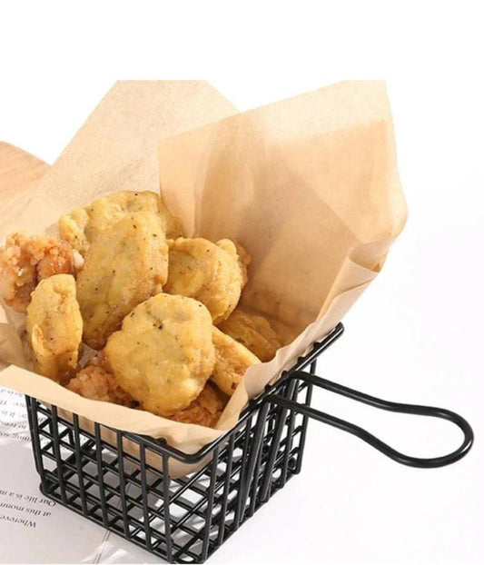 Mini Square Iron Fries Basket