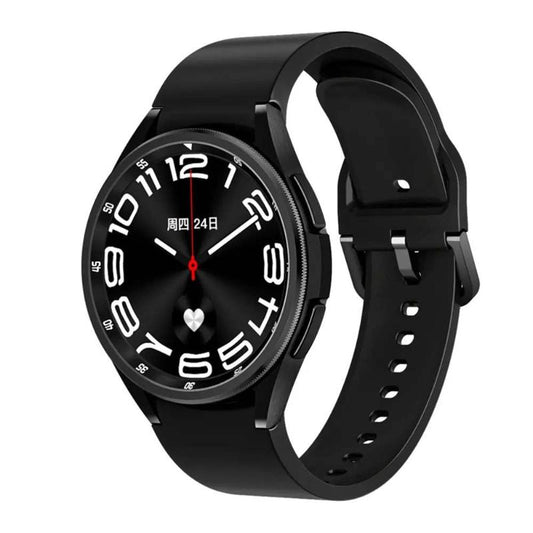 JS SMART WATCH 6 CLASSIC 1.39 INCH SPORT SMART WATCH NFC IP67 BLACK