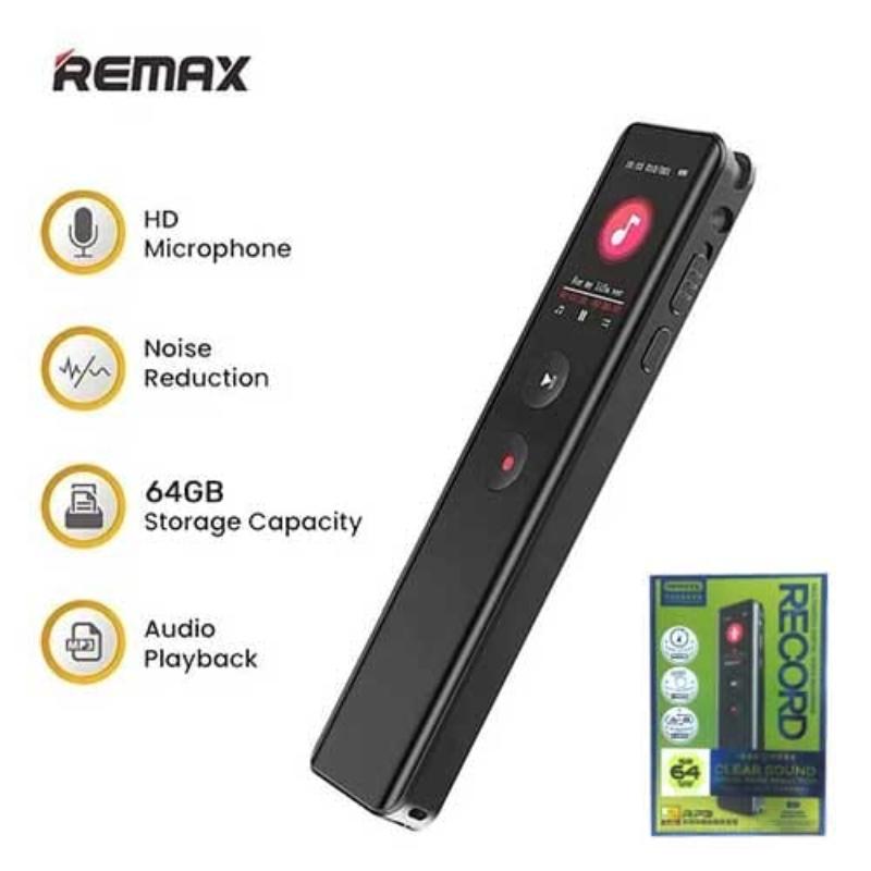 Remax Rp3 Multimedia Digital Voice Recorder 64gb