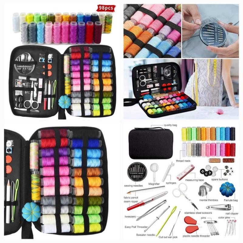 98Pcs Sewing Tool Kit With Premium Quality Bag