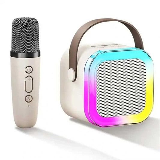 K12 Mini Audio Microphone Karaoke Family Wireless Bluetooth Outdoor Speaker