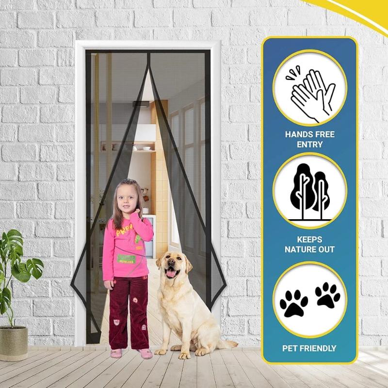 Magic Mesh Magnetic Screen Door