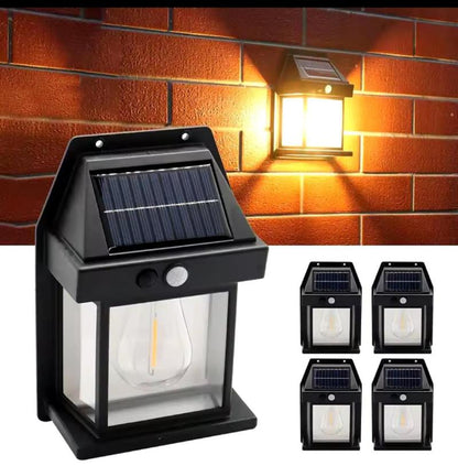 100 LED Solar Motion Light – Solar Charging Induction Wall Lamp for Outdoor Use