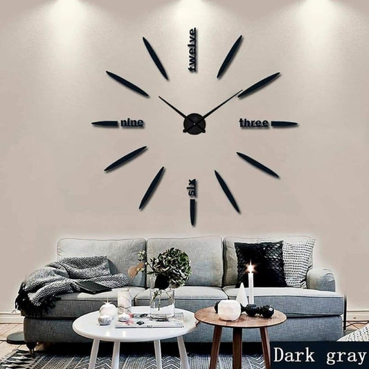 Wooden wall clock 3d cg-13