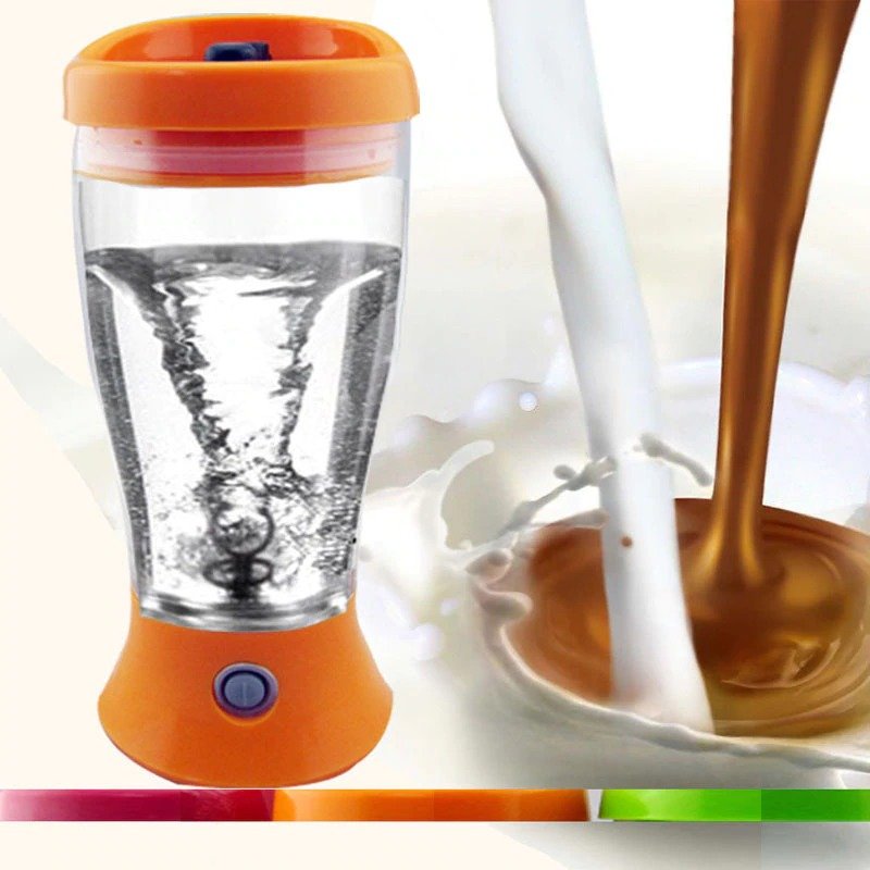 Portable self stirring mug, mixing cup, battery operated for juice