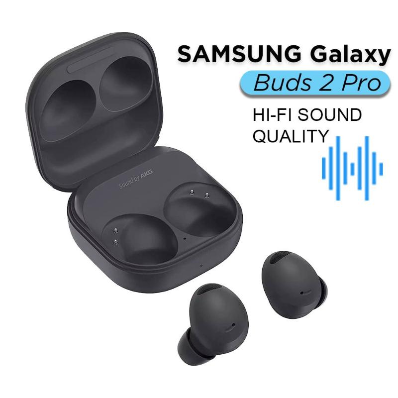 Samsung Galaxy Buds 2 Pro True Wireless Bluetooth Earbuds Bora Purple+Black+White