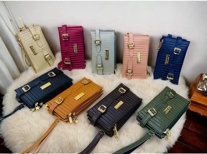 3 Zipper Luxury Wallet For Women