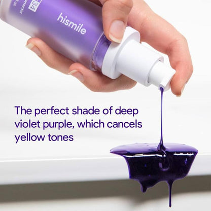 Hismile v34 Colour Corrector  Tooth Stain Removal Purple Toothpaste Colour Correcting Tooth Stains