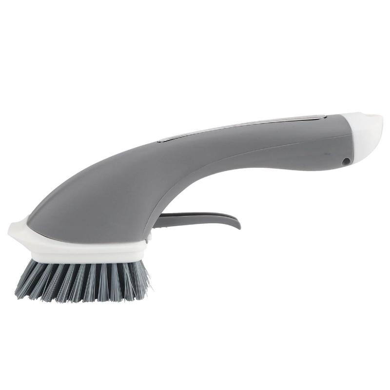 Soap Dispenser Brush Long Handle Cleaning Brush with Kitchen Washing Tool for Pot Sink Dish Washing