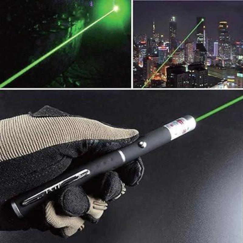 Metal Green Multipurpose Laser Light With Designing Disco Pointer Pen Laser 10 kilometer Range