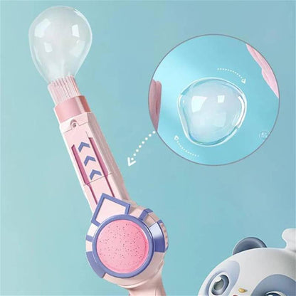 Elastic Smog Bubble Machine with Bubble Water Bubble Wand Girl Heart Toy