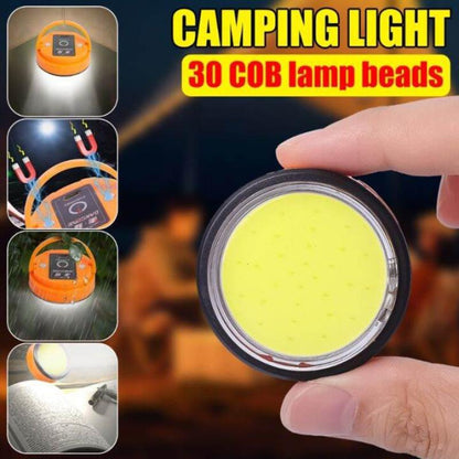 MINI Rechargeable LED Camping Light with Magnet – Multifunctional Outdoor Gear